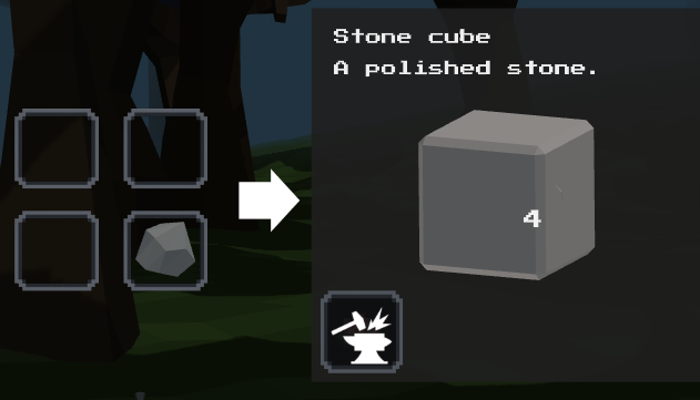Craft Stone cube